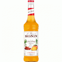 Сироп Манго пряный «Монин»; стекло; 0, 7л; D=7, H=31см