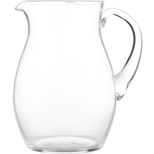 Кувшин; стекло; 1, 5л; D=125, H=195, L=150, B=4мм; прозрачный 