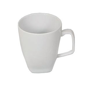 Чашка чайная «Лайк»; фарфор; 200мл; D=8, H=8, L=11см; белый