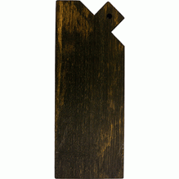 Доска для подачи прямоугольная  с ручкой(4см); дуб; H=25, L=330, B=130мм