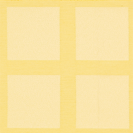Салфетка жаккардовая 45*45см; полиэстер, хлопок; L=45, B=45см; желтый 