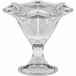 Креманка «Примавера»; стекло; 240мл; D=136/85, H=135, L=35мм; прозрачный 