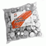 Свечи «Таблетки»[100шт]; воск, алюминий ; D=4, H=4, L=30, B=30см; белый