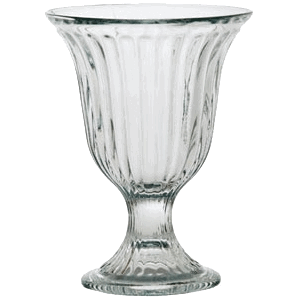 Креманка «Бистро»; стекло; 175мл; D=103/70, H=138, L=20мм; прозрачный 