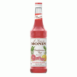 Сироп Розовый Грейпфрут «Монин»; стекло; 0, 7л; D=7, H=31см