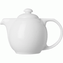 Чайник «Портофино»; фарфор; 380мл; D=65, H=120, L=170, B=115мм; белый