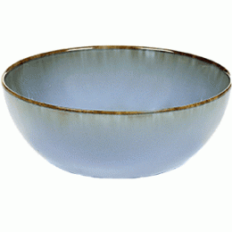 Салатник; керамика; 225мл; D=108, H=50мм; серый