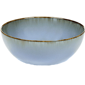 Салатник; керамика; 225мл; D=108, H=50мм; серый