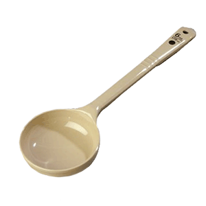 Ложка мерная; поликарбонат; 180мл; L=34см; бежевый 