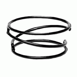 Подставка; металл, резина; D=24.8/22.9, H=11.5см; черный
