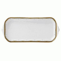 Блюдо-поднос сервир. «Вестминстер»; фарфор; L=32, 5, B=12, 8см