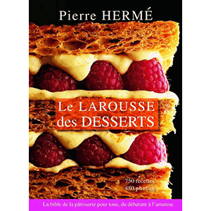 Книга (на франц. ) «Larousse des desserts»; бумага; L=30, B=21, 5см; разноцветный 