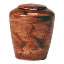 Перечница «Крафт»; фарфор; D=57, H=74мм; терракот
