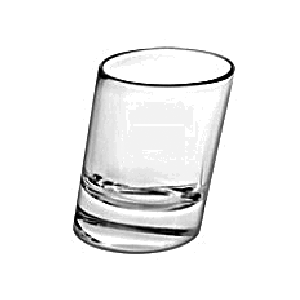 Стопка «Пиза»; стекло; 50мл; D=47, H=60мм; прозрачный 