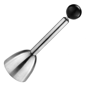 Резак для яичной скорлупы; сталь нержавеющая ; D=4, L=13/4см; металлический 