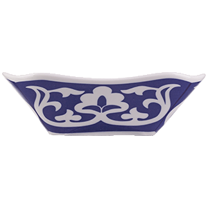 Салатник «Восток»; фарфор; 0, 72л; L=18см