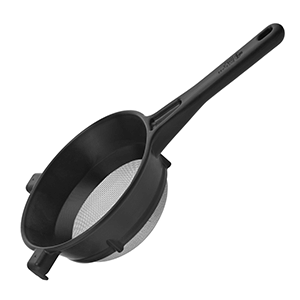 Сито; D=20, L=19.5см; черный, металлический 