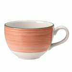 Чашка кофейная «Рио Пинк»; фарфор; 85мл; D=65, H=50, L=85мм; белый, розовый 