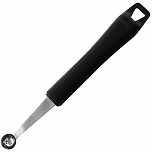 Нож-нуазетка «Шар»; сталь, полипропилен ; D=15, H=15, L=185/58мм; черный, металлический 