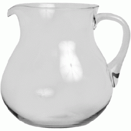 Кувшин; стекло; 2л; D=180, H=185, L=210, B=4мм; прозрачный 