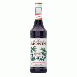 Сироп Черника «Монин»; стекло; 0, 7л; D=7, H=31см