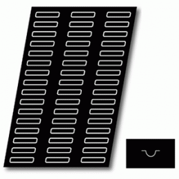 Форма кондитерская  [48шт]; H=1.5, L=60, B=40см
