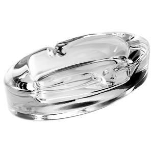 Пепельница «Ромб»; стекло; , H=27, L=126, B=73мм; прозрачный 