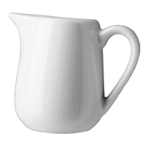 Молочник «Везувио»; фарфор; 110мл; D=56, H=87, L=89, B=74мм; белый