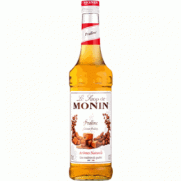 Сироп Пралине «Монин»; стекло; 0, 7л; D=7, H=31см