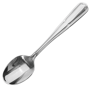 Ложка кофейная «Ингрис»; сталь нержавеющая ; L=115/40, B=10мм; металлический 