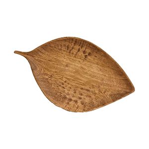 Блюдо «Береза» дуб, махагон; H=3, L=53, B=31см