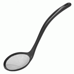 Шумовка; пластик; D=12, L=41см; черный
