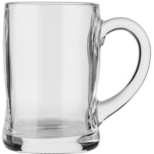 Кружка «Бенидорм»; стекло; 450мл; D=80, H=127, L=125мм; прозрачный 