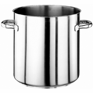 Кастрюля (индукция); сталь нержавеющая ; 10.5л; D=24, H=24, L=34, B=25.5см; металлический 