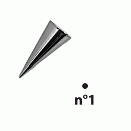 Насадка кондитерская  для декора №1 D=0. 8мм; сталь; D=0.8мм
