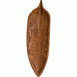Блюдо «Ива» дуб, махагон; H=3, L=44, B=13см