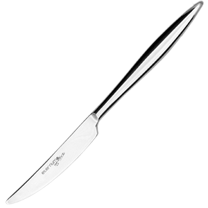 Нож столовый «Адажио»; сталь нержавеющая ; L=225/95, B=4мм; металлический 