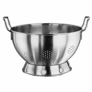 Дуршлаг; сталь нержавеющая ; 12л; D=36, H=26, 5, L=45, 5см; металлический 