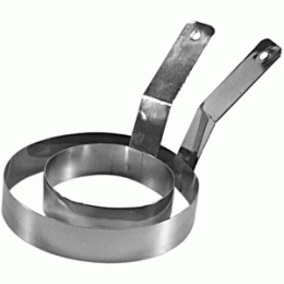 Форма для жарки яиц; сталь; D=8, H=13, B=16см; металлический 