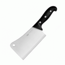 Топорик для рубки мяса; сталь, пластик; , L=34, 5/18, B=11см; черный, металлический 
