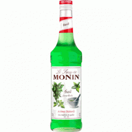 Сироп Базилик «Монин»; стекло; 0, 7л; D=7, H=31см