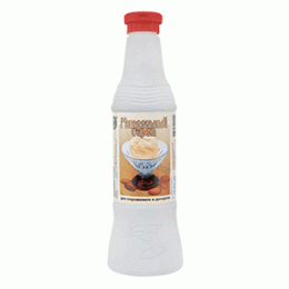 Топпинг для мороженого  «Миндаль» 1кг/0. 75л; пластик; D=8, H=26см