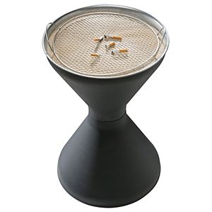 Пепельница уличная; полипропилен , металл; D=40, H=60см