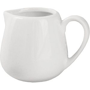 Молочник «Кунстверк»; фарфор; 90мл; D=40, H=60, L=85, B=40мм; белый