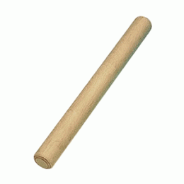 Скалка; акация; D=4.5, L=51см; бежевый 