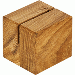 Держатель для карточек; бук; , H=47, L=50, B=47мм