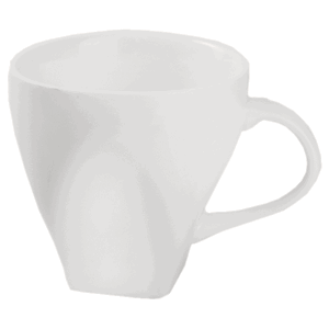 Чашка кофейная «Кунстверк»; фарфор; 80мл; D=61, H=66, L=80мм; белый