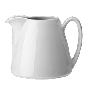 Молочник «Лив»; фарфор; 285мл; D=4, H=9, L=11см; белый