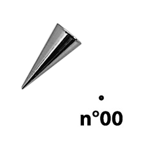 Насадка кондитерская  для декора №00 D-0. 4мм; сталь; D=0.4мм