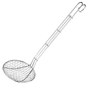 Шумовка; сталь нержавеющая ; D=14, L=40см; металлический 